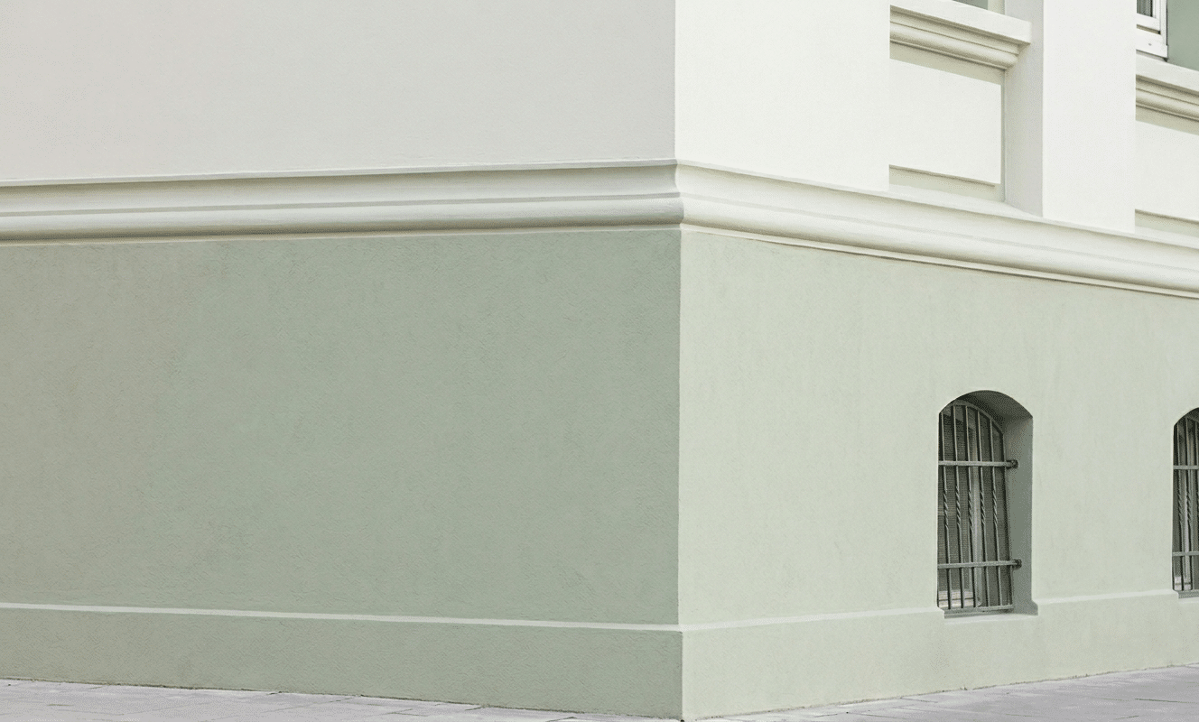 Sanierter Sockel von bautenschutz katz